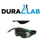 UVEX 9302045 Ultrasonic Wide Vision Welding Safety Goggle Black/Green Frame Grey Infradur PLUS Len Shade 5