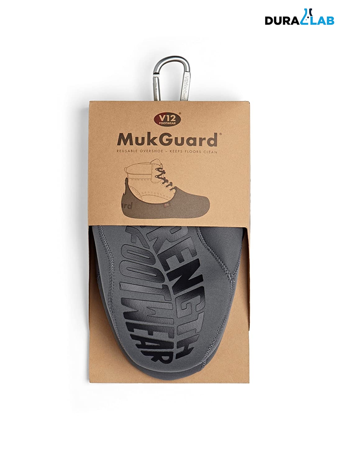 V12 V1503S MukGuard Graphite Reusable Overshoe Grey, Size M-XL